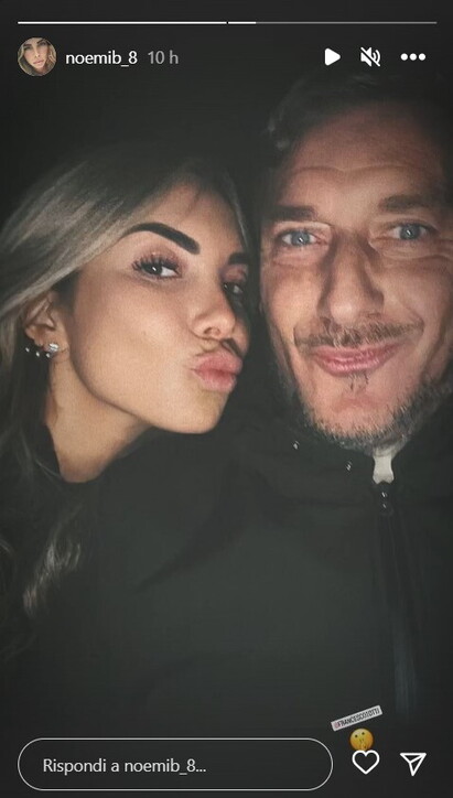Noemi Bocchi Francesco Totti Instagram