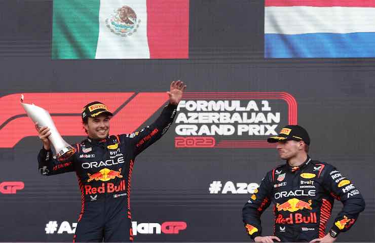 Checo Perez e Max Verstappen