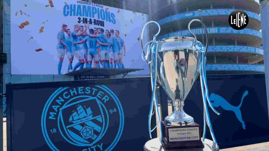 Champions League Manchester City trofeo