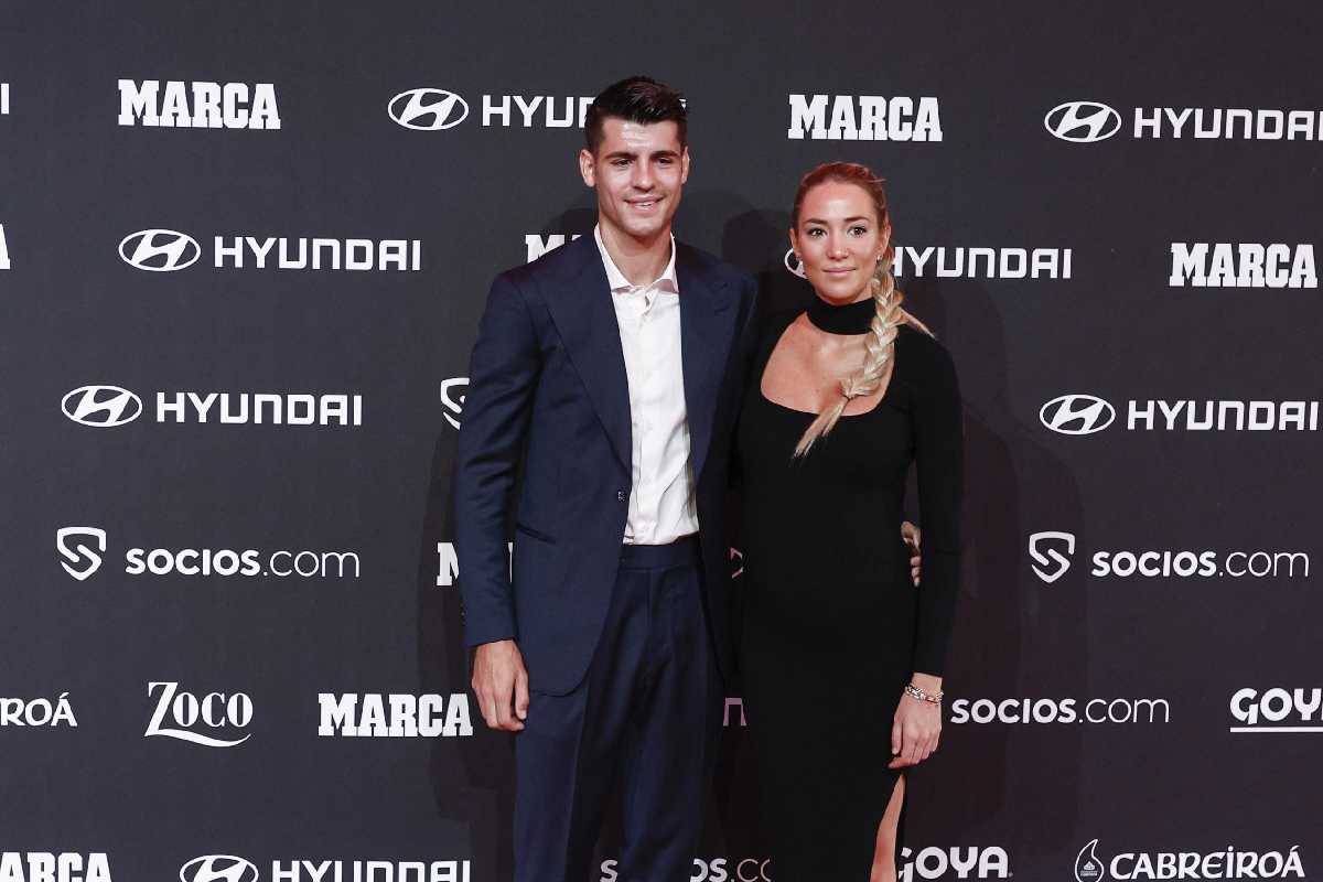 Alvaro Morata e Alice Campello