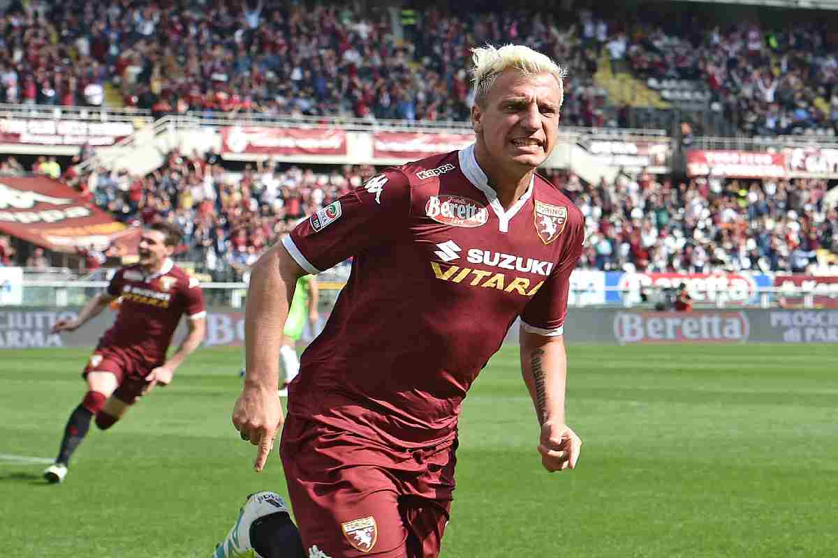 Maxi Lopez con la maglia del Torino